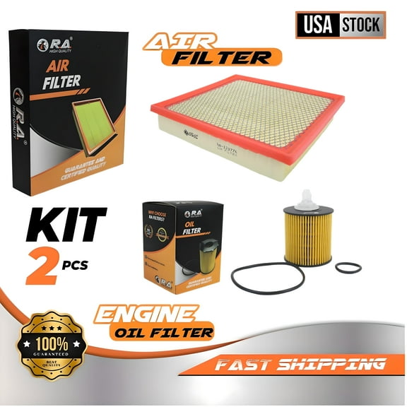 Engine Oil & Air Filter Set for Lexus ES350 2019-2025 V6 3.5L F Sport Sedan/Toyota Avalon 2019-2022 V6 3.5L XLE Touring/Camry 2018-2024 V6 3.5L XLE XSE Sedan/Highlander 2020-2022 V6 3.5L LE SE XLE