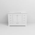 thumbnail image 5 of Dukes 48 in. W x 22 in. D White Single Bath Vanity and White Quartz Top, 5 of 10