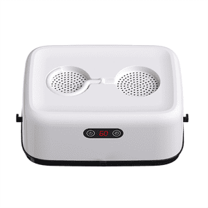 Séchoir Portable,Mini/sécheuse compact pour les voyages en appartement,Petite machine à sécher rapidement avec minuterie réglable US Connecteur