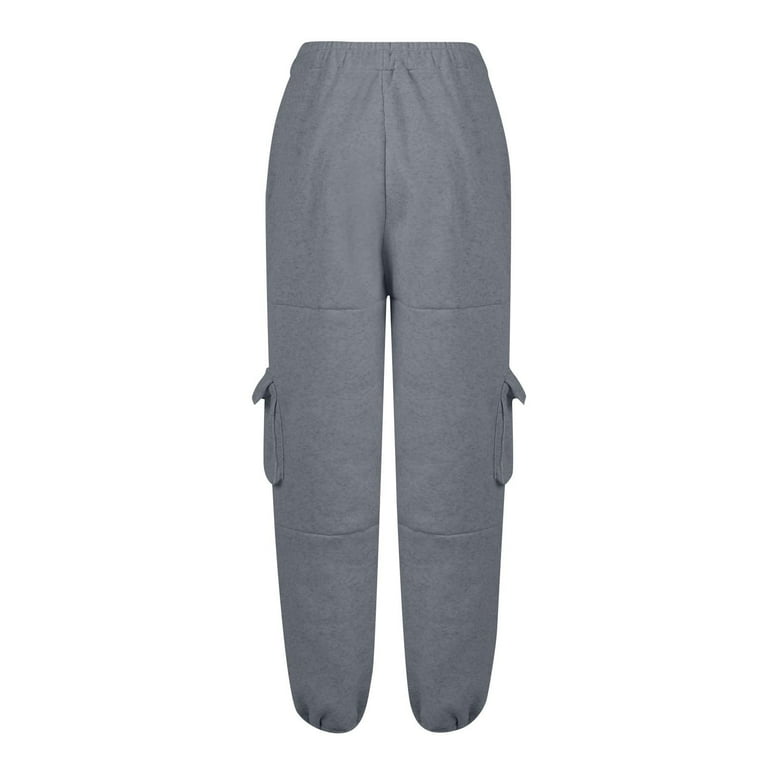 Inleife Women's Sweatpants Cinched Bottom Leisure Time