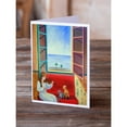 thumbnail image 2 of Italian Greyhounds and Violinist Greeting Cards and Envelopes Pack of 8, 2 of 2