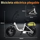 thumbnail image 2 of Bicicleta electrica plegable Honey whale Bk05 Blanco, 2 of 7