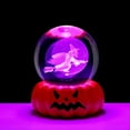thumbnail image 1 of 3D Witch LED Night Light Table Decoration For Unique For Home Kids Light Projector for Bedroom Calming Strips Motion Night Light Battery Powe Bedroom Stuff Smart Night Light, 1 of 3