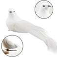 thumbnail image 4 of Gaiwos 12 PCS Artificial White Doves 3 inches, Artificial White Birds with Real Feathers and Metal Clip, for Christmas Tree Ornaments Home Wedding Decoration Arts and Crafts, 4 of 6