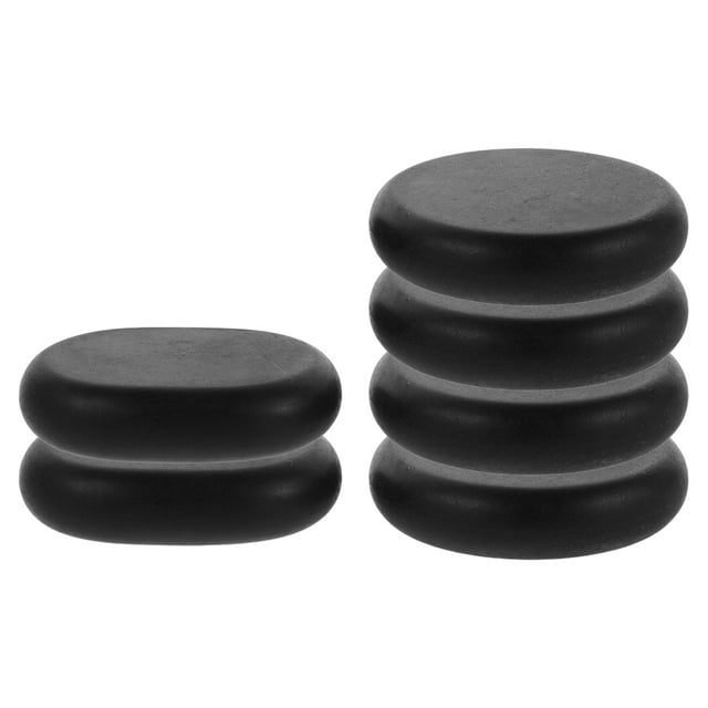 HOOWIFFY 6Pcs Hot Massage Stones Basalt Stone for and Muscle Relief