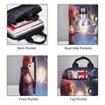 thumbnail image 4 of Naloa Dreamy Forest Elf Print Lightweight DayBackpack Suitable for school, work, shopping, travel, etc., 4 of 5