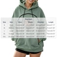 thumbnail image 2 of lcziwo Cat Pouch Hoodie Women Pet Hoodies Oversized Dog Carrier Hooded Sweatshirt with Carrying Pockets 2026 Army Green,S, 2 of 8