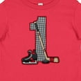 thumbnail image 4 of Inktastic First Birthday Red Hockey Boys or Girls Baby T-Shirt, 4 of 5