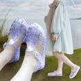 thumbnail image 2 of Gyujnb Girls Sandals for Toddlers and Kids Comfortable Breathable Summer Casual Party Shoes for Girls with Soft Sole Easy To Pair with Dresses and Outfits,2.5-3years, 2 of 6