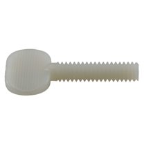 1/4"-20 x 1" Plastic Coarse Thread Thumb Screws (10 pcs.)