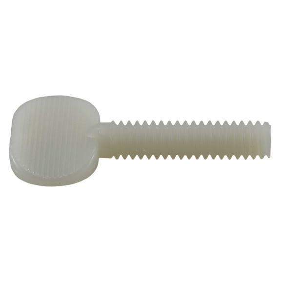 1/4"-20 x 1" Plastic Coarse Thread Thumb Screws (10 pcs.)