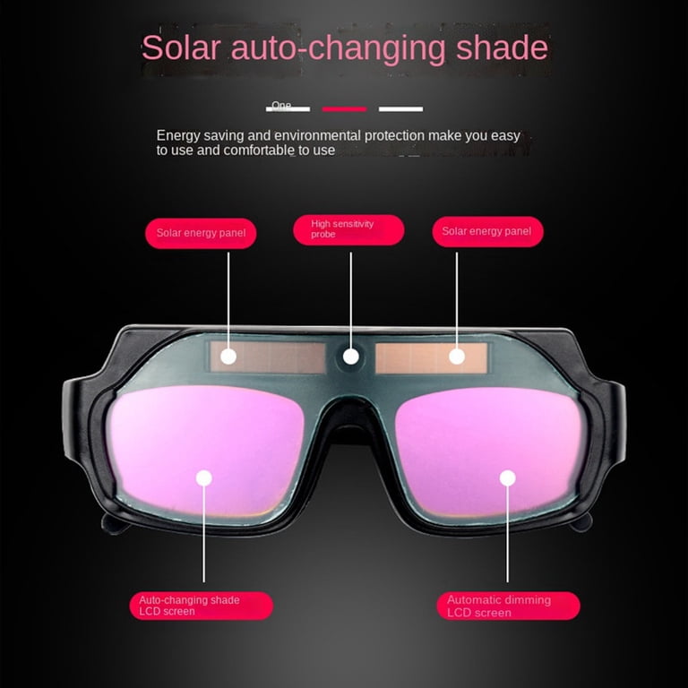 Automatic Photoelectric Welding Glasses Solar Ed Auto Darkening Welding Mask Helmet Eye Goggle Welding Glass I505073970