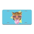 thumbnail image 1 of SignMission A-LP-03-89 Aluminum License Plate - Bubble Gum Cheetah, 1 of 1