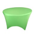 thumbnail image 1 of Universal Round Elastic Tablecloth Secure Fit With Corner Bands For Large Circular Dining, 1 of 4