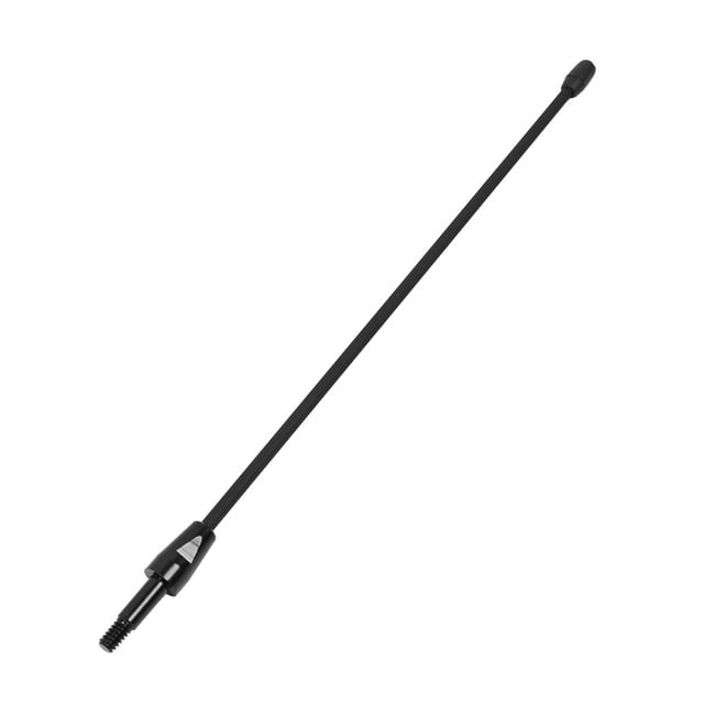 Mástil Antena Unique Bargains AM/FM Negro Espiral Corto 8 pulgadas