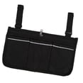 thumbnail image 1 of Wheelchair Side Pouch Bag, Armrest Pouch Bag Adjustable Length Large Capacity  For Water Bottles For Purses, 1 of 8