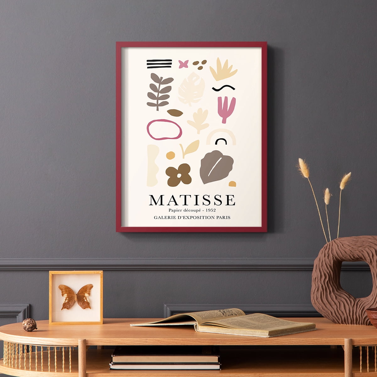 Matisse CCXXXIX in Solid Wood 11 x 14 Framed Print