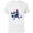 White, variant on Star Wars The Clone Wars Ahsoka Tano Pink Galaxy - Short Sleeve Cotton T-Shirt for Adults - Customized-Black