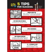 Flex Glue Mini Strong Rubberized Waterproof Adhesive, 0.6 fl oz, Clear