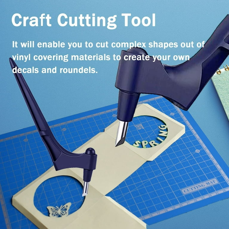 Chok 1Pc Craft Cutting Tools Gyro-Cut Craft Cutting Tool, Stainless Steel  Craft Knives With 360-Degree Art Cutting Tool For Craft, Paper-Cutting,  Stencil 