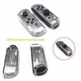 thumbnail image 2 of Coque de Boîtier Transparente pour Contrôleur Switch NS, 1 * Boîtier de Remplacement pour Poignée Gauche 1 * Boîtier de Remplacement pour Poignée Droite, Transparent, 2 of 6