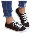 thumbnail image 1 of asdoklhq Womens Casual Shoes,Low-cut Canvas Shoes One-foot Lazy Korean Version Student Casual Flat Shoes, 1 of 5