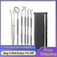 thumbnail image 2 of 3/1pcs Dental Instrument Kit - Tooth Cleaning Tools with Mouth Mirror, Probe, and Hook, 2 of 5