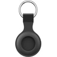 thumbnail image 3 of Yanonmyfd  Pack de 2 Fundas para Apple Airtag con Llavero, Funda de Silicona portátil para Llavero, Funda Protectora para el rastreador de Apple Airtag (Negro   Negro), 3 of 12