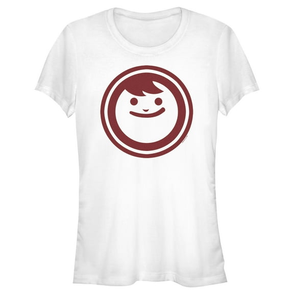 Junior's Maruchan Red Mascot  Graphic Tee White Small