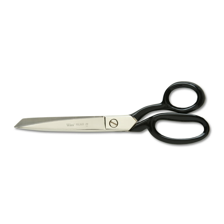 Wiss Inlaid Industrial Shears, 9 inch, Bent