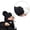 Black and White, variant on Halloween Funny Knit Hat Beanies Warm Full Face Cover Bear Ears Balaclava Hat