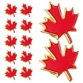 thumbnail image 4 of 12 pines de metal esmaltados con forma de hoja de arce del Día de Canadá para ropa, bolsos, sombreros, recuerdos patrióticos canadienses., 4 of 8