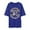 Blue, variant on Men's Fashion Star Themed Printed Short Sleeved Casual And Comfortable T Shirt For Daily Wear And Street Style
