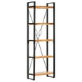 thumbnail image 1 of vidaXL 5-Tier Bookcase 60x30x180 cm Solid Acacia Wood, 1 of 5