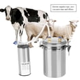 thumbnail image 1 of Garosa Machine à Traire, Machine à Traire Électrique, Machine à Traire Électrique 2L Portable en Acier Inoxydable for Sheep Vaches (110-240V), 1 of 10