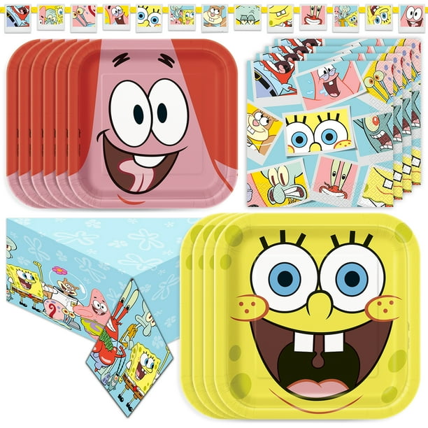 SpongeBob Party Supplies SpongeBob Party Decorations Includes
