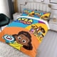 thumbnail image 3 of Lyla en el Loop Conjunto de sábanas temático, trío de piezas, cómodo y amigable con la piel, diseño único, regalo de decoración para el hogar para familiares, amigos y fans, 90 cm * 190 cm, 3 of 6