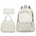 thumbnail image 2 of 3 Piece Backpack - Bookbag with Lunch Box for School - Lightweight Backpacks, 2 of 7