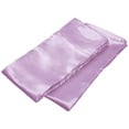 thumbnail image 2 of Satin Pillowcases Pair with Envelope Closure (King, Lavender), 2 of 4