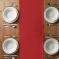 thumbnail image 6 of Red Morocco Table Runner - 90 Inch Long, Kitchen Dining Table Runner Dresser Scarves, Ocean Nautical Anchor Stripe Geometric Farmhouse Decor for Coffee Tables Wedding Party Banquet, 6 of 8