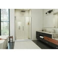 thumbnail image 2 of DreamLine Ascend 50 - 51 inch W x 72 inch H Frameless Pivot Shower Door in Brushed Nickel, 2 of 6
