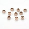 thumbnail image 2 of U8MO 20pcs 304 Stainless Steel Stardust Metal Beads Round Bumpy Loose Spacers 4~8mm-Rose Gold-8mm, 2 of 2