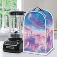 thumbnail image 5 of HELLHERO Blue and Pink Marble Pattern Mixer Blender Cover 1Pcs Blender Covers Polyester Lightweight for Kitchen Handle, 5 of 6