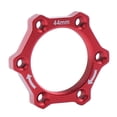 thumbnail image 2 of jinwen Bike Threaded Front/Rear Hub Aluminium Alloy Rotor Flange Adapter Washer Red 44mm, 2 of 7