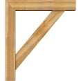 thumbnail image 3 of Ekena Millwork 8"W x 42"D x 48"H Traditional Block Rough Sawn Bracket w/ Offset Brace, Western Red Cedar, 3 of 25
