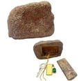 thumbnail image 4 of Weatherproof Resin Camouflage Stone Container Outdoor Hider For Garden Yard Secure Storage Discreet Designs, 4 of 8