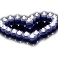 thumbnail image 1 of Pack of 12 Waterproof LED Candles for Diving Waterproof with Button Batteries White, 1 of 5