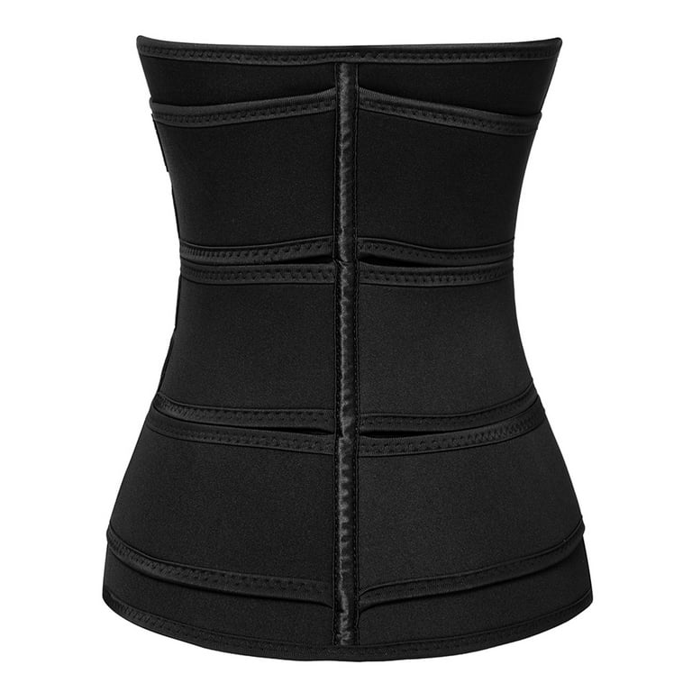 Tinglu Sweat Waist Trainer Trimmer Shaper Belt for Women Corset
