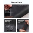 thumbnail image 4 of Garage Floor Mat 7.4'x17', Waterproof Car Containment Mat, Heavy Duty TPE Backing, Oil & Mud Protection, Non-Slip, Cuttable Garage Flooring, 4 of 6