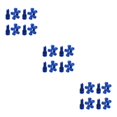 thumbnail image 1 of Guardoinrt 4pieces High Torsion And Stress Resistance Motorcycle Fixed Screws For Efficient Performance blue 3Set, 1 of 6